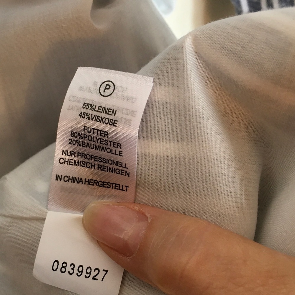 Rachel Zoe Navy & White Vertical Stripe Blazer - NWOT - Picture 3 of 4